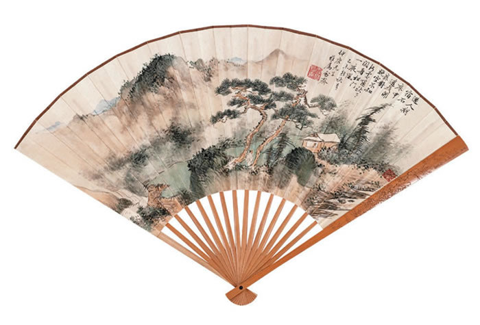 中國傳統書畫折扇之美