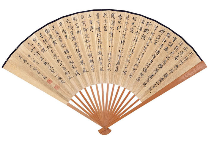 中國傳統書畫折扇之美