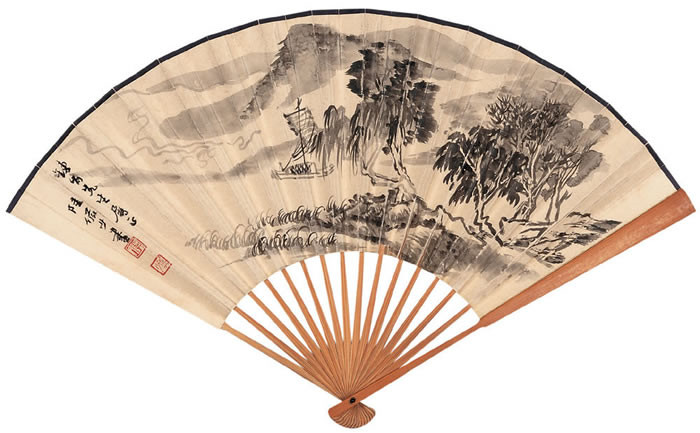 中國傳統書畫折扇之美