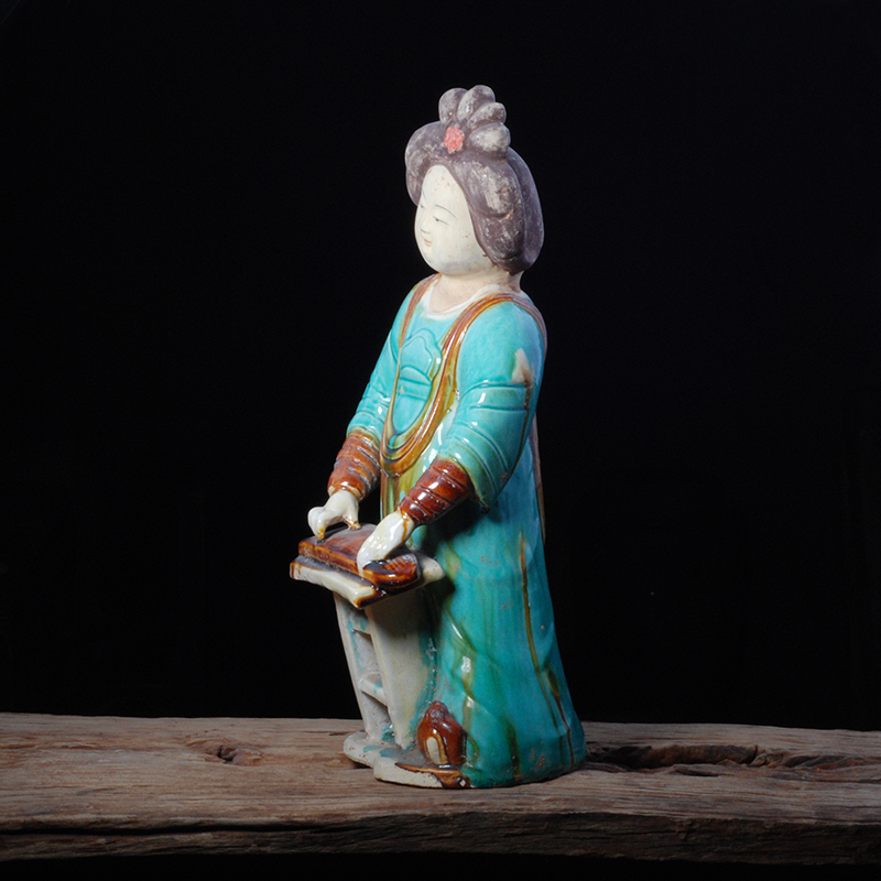 陶瓷仿唐三彩樂傭，哪里可以購買仿唐三彩制品