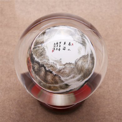 創意展宏圖鷹水晶球，水晶是什么？
