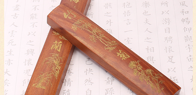 梅蘭竹菊鎮紙