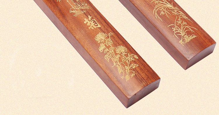 梅蘭竹菊鎮紙