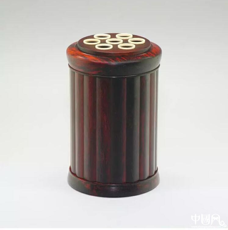 小葉紫檀開(kāi)窗蟈蟈筒蟈蟈罐鳴蟲用具