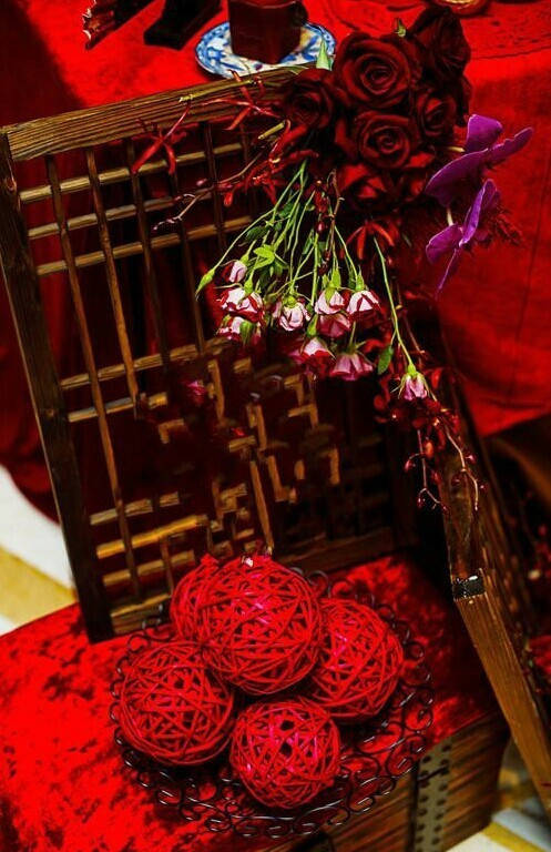 最美中國傳統婚禮，中式婚禮的一抹紅