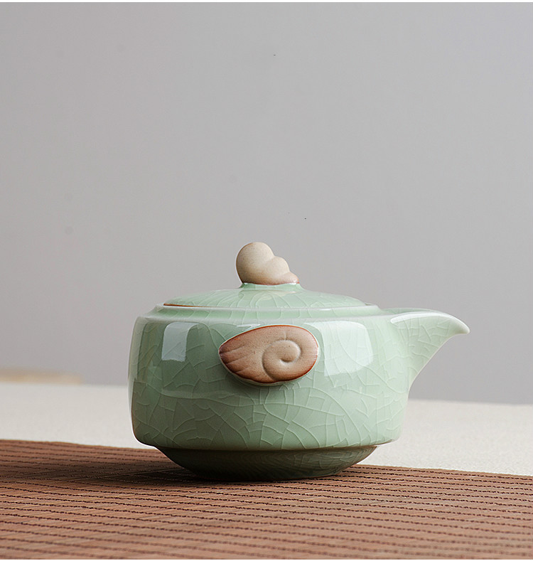 哥窯開片汝窯款個性創意茶具