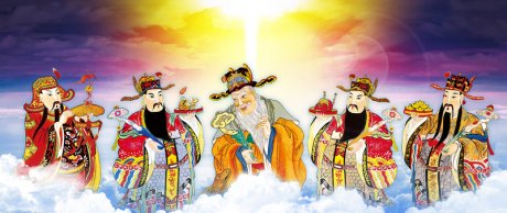 中國傳統文化：五款中國風的圣誕老人