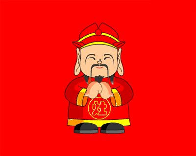 中國傳統文化：五款中國風的圣誕老人