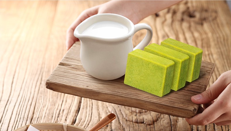 杭州特產美食糕點，特色手工抹茶點心龍井酥