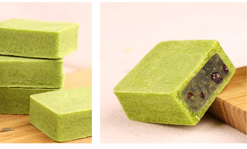 杭州特產美食糕點，特色手工抹茶點心龍井酥