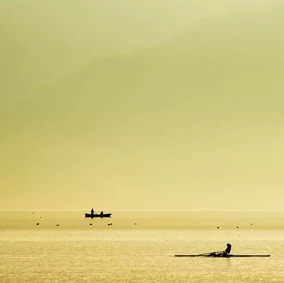 風景攝影作品時光靜好：邛海景色！