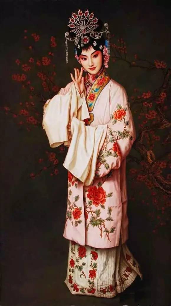 油畫中的京劇人物，美的不可思議！