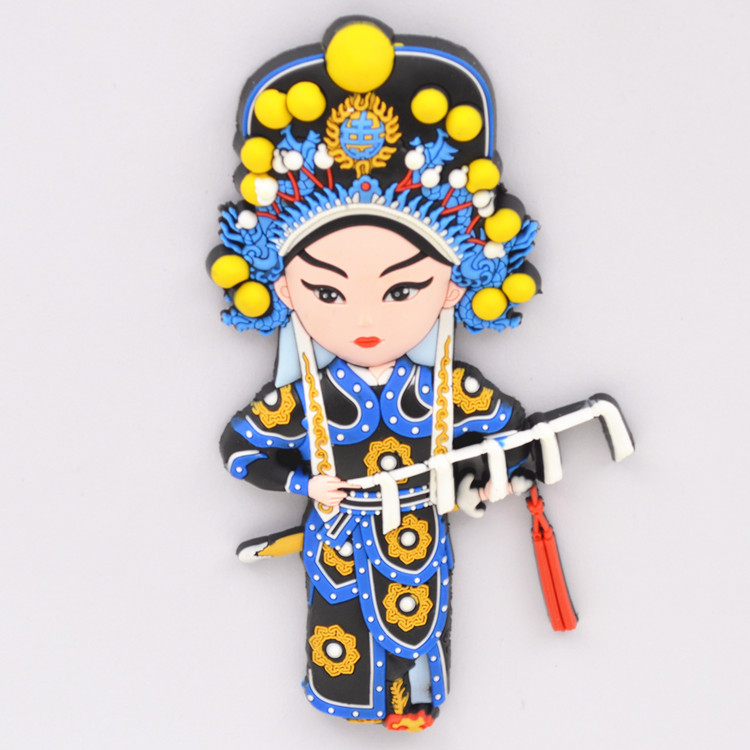中國風Q版京劇臉譜圖片