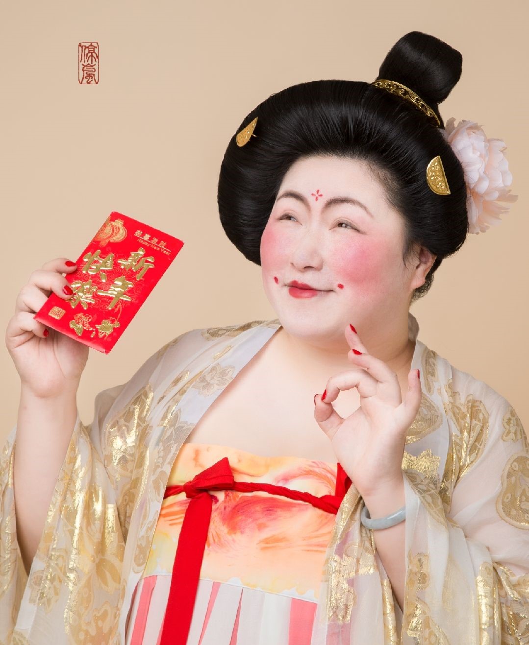 活靈活現唐代仕女拜新年·人像古裝攝影