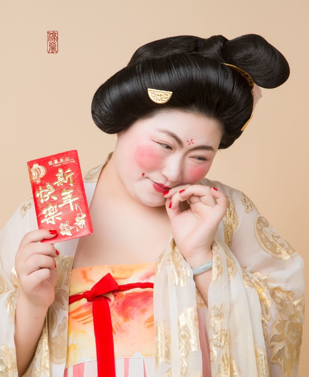 活靈活現唐代仕女拜新年·人像古裝攝影
