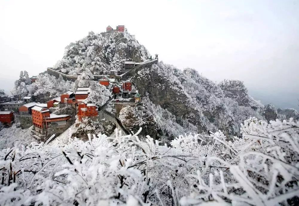 武當山雪景攝影：雪后武當是仙山