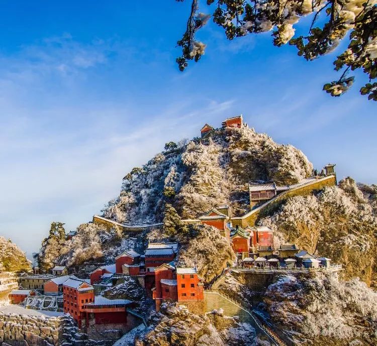 武當山雪景攝影:雪后武當是仙山