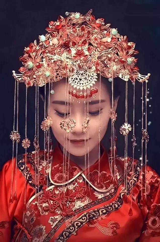 最美中國風嫁衣，中式婚禮中式禮服美醉了