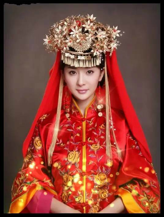 最美中國(guó)風(fēng)嫁衣，中式婚禮中式禮服美醉了