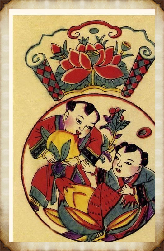 57張木板年畫圖集，帶你回味中國風(fēng)