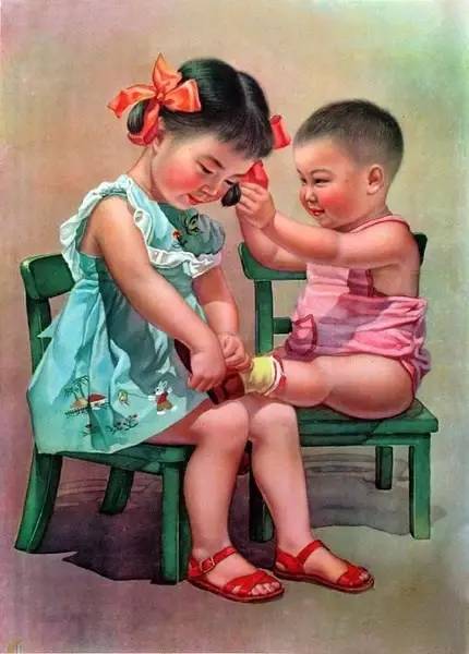 60年代古老的中國年畫，值得珍藏的回憶！