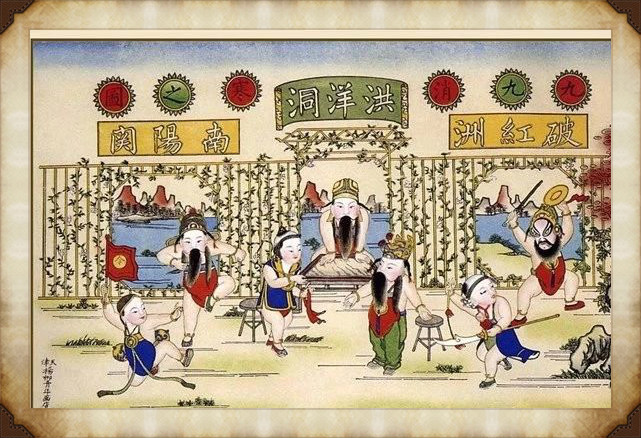 57張木板年畫圖集，帶你回味中國風(fēng)