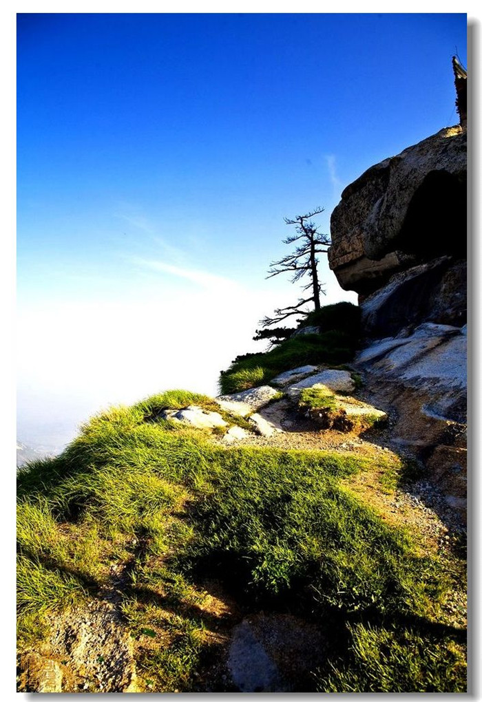 雄偉華山風景攝影欣賞