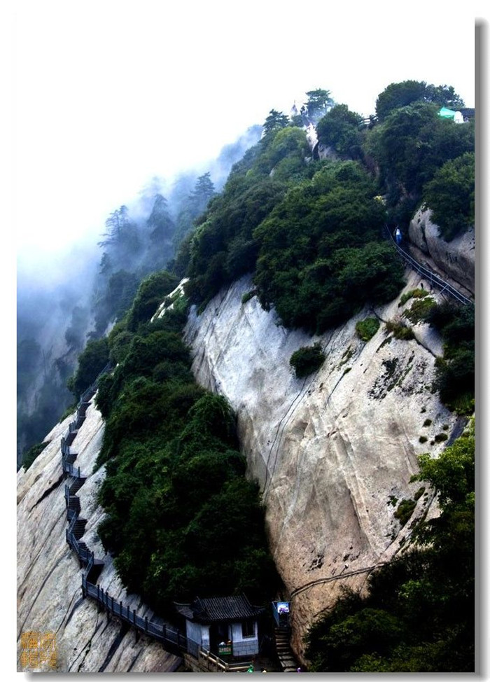雄偉華山風景攝影欣賞
