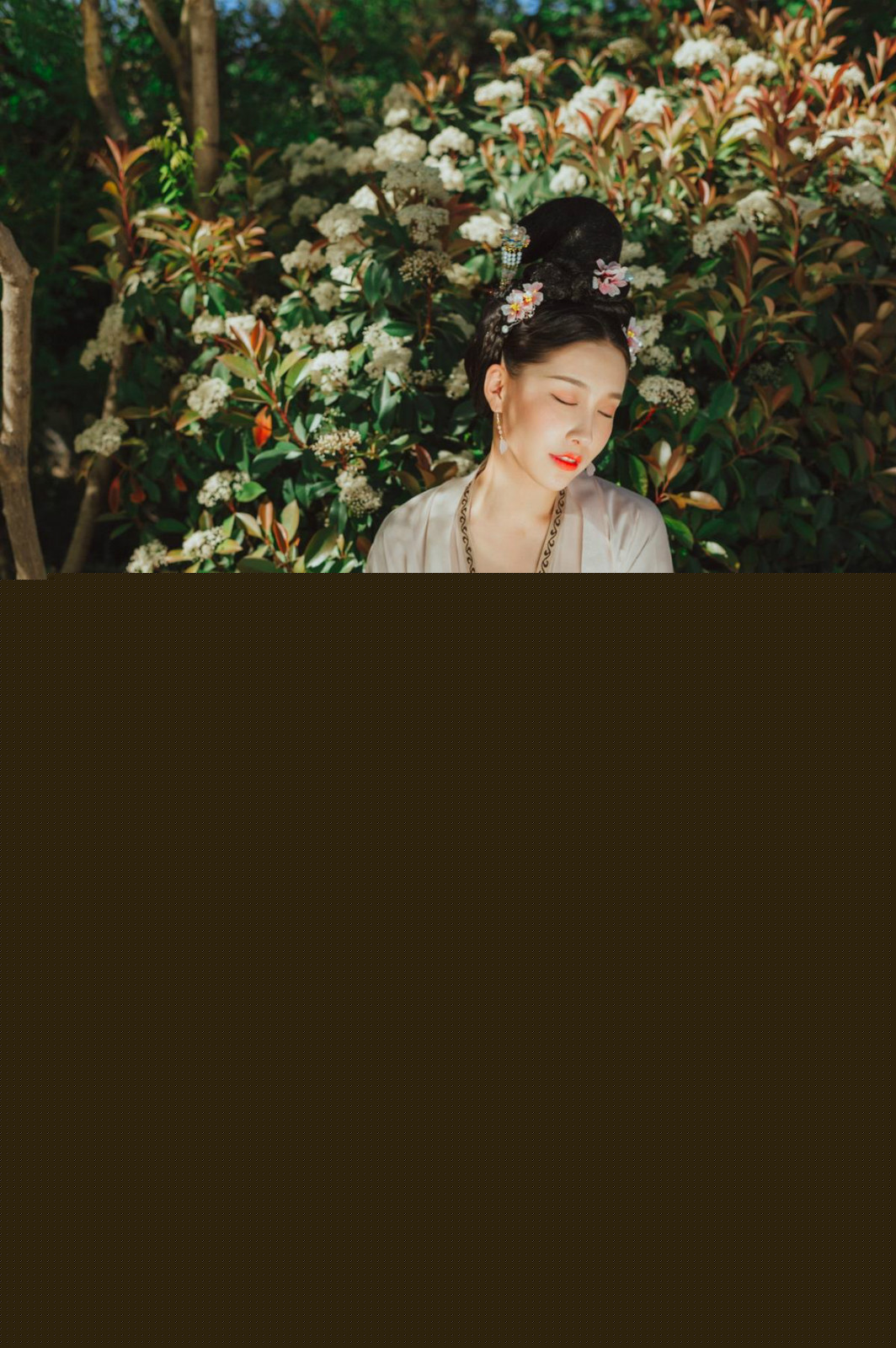 睡美人翩翩起舞古裝女子攝影