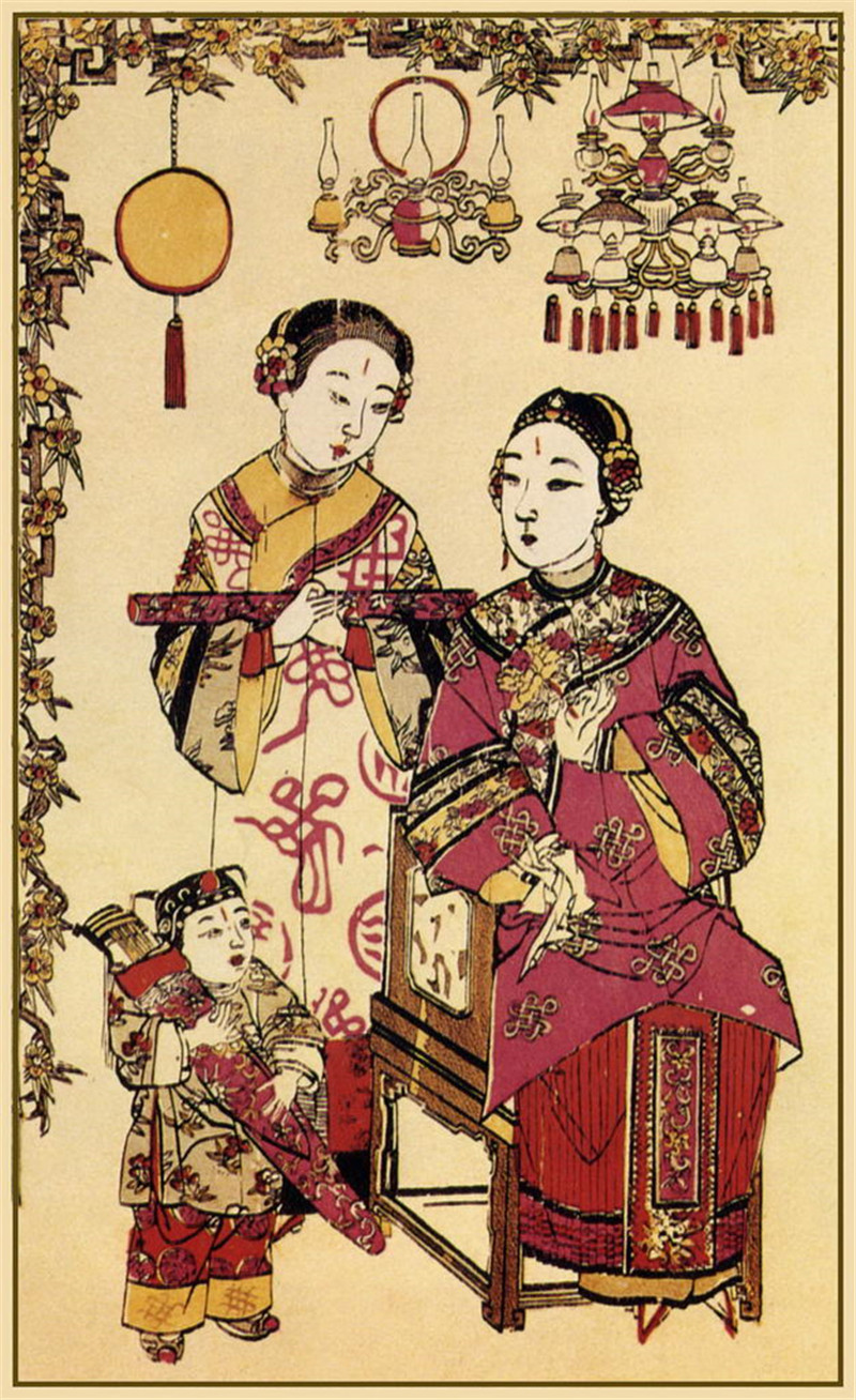 中國傳統精美年畫作品欣賞