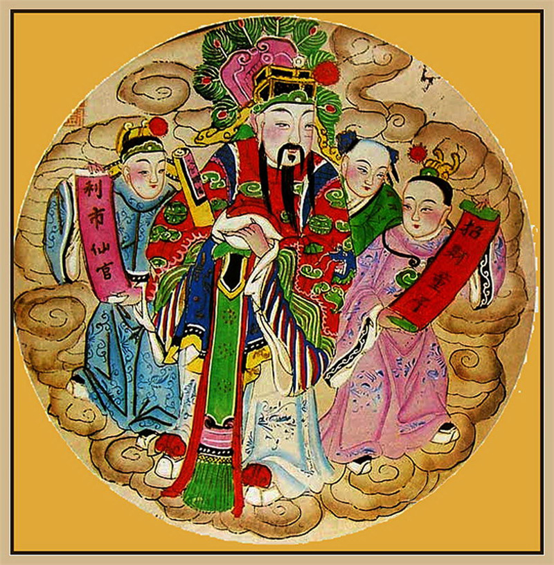 中國傳統精美年畫作品欣賞