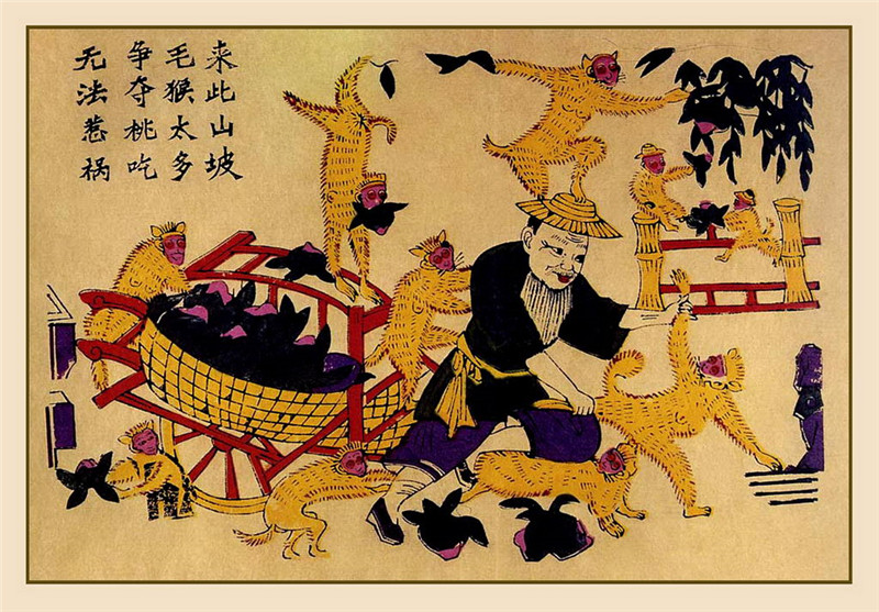 中國傳統精美年畫作品欣賞