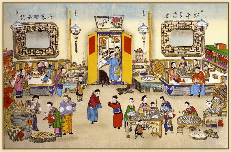 中國傳統精美年畫作品欣賞