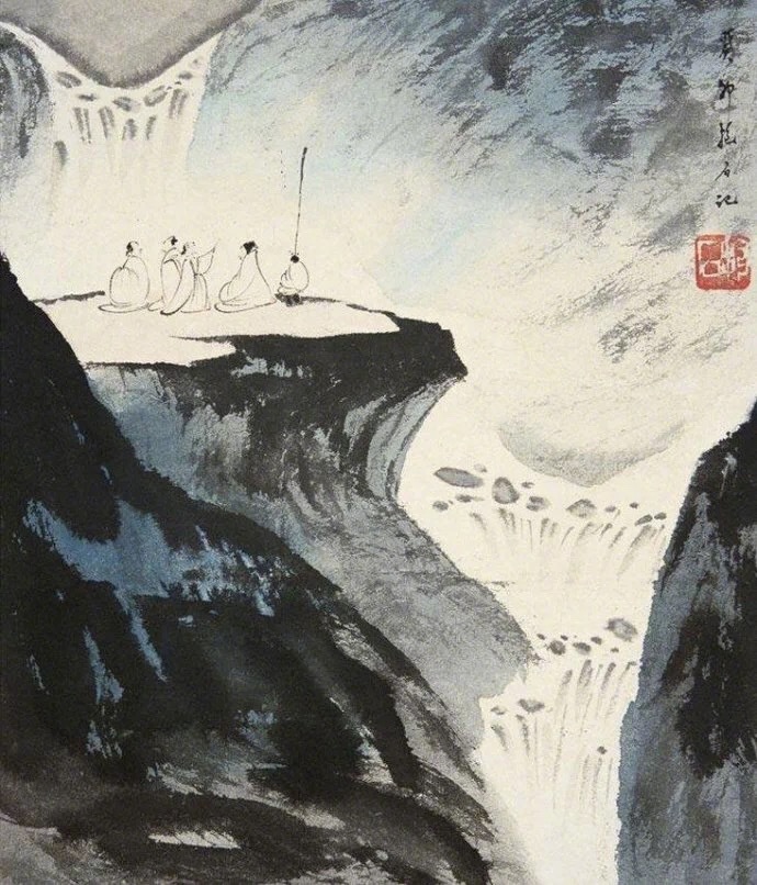 國(guó)畫(huà)山水圖集(41張)，高清國(guó)畫(huà)圖片欣賞
