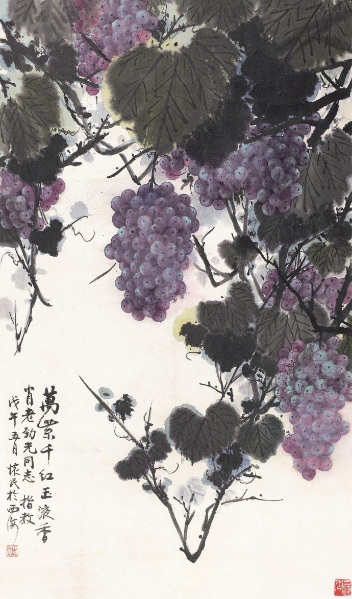 超美國畫圖集欣賞(52張)，高清國畫圖片賞析
