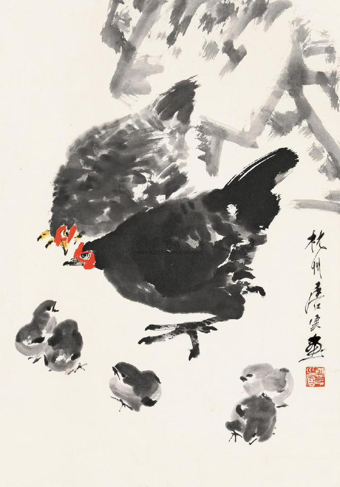 超美國畫圖集欣賞(52張)，高清國畫圖片賞析