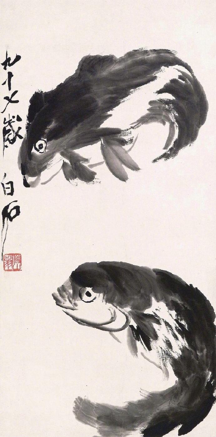 齊白石作品集合（90張），齊白石國(guó)畫作品欣賞