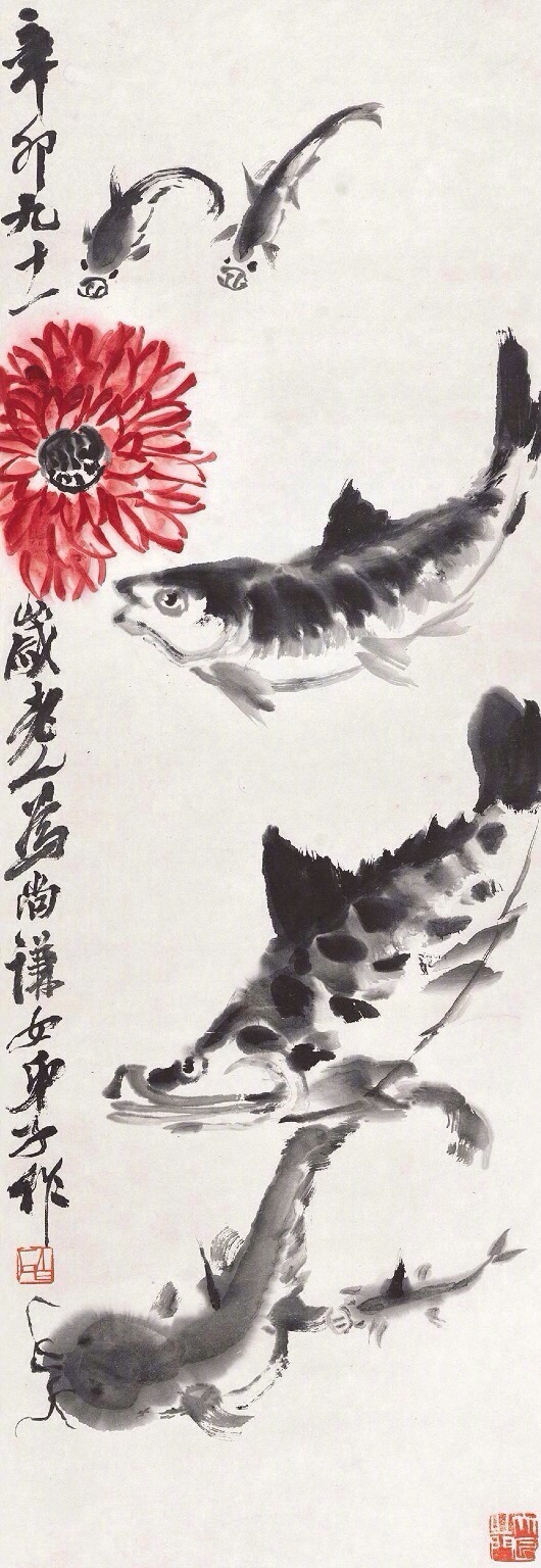 齊白石作品集合（90張），齊白石國(guó)畫作品欣賞