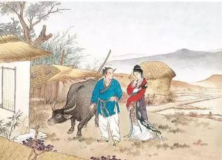 七夕賞最美《牛郎織女》連環畫，墨浪作品