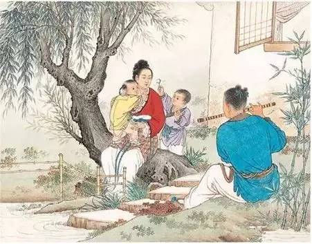 七夕賞最美《牛郎織女》連環畫，墨浪作品