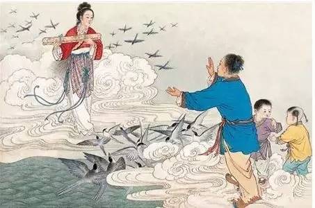 七夕賞最美《牛郎織女》連環畫，墨浪作品