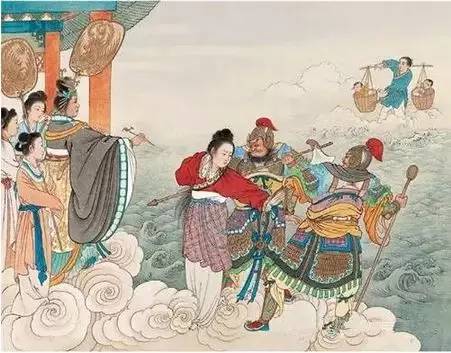 七夕賞最美《牛郎織女》連環畫，墨浪作品