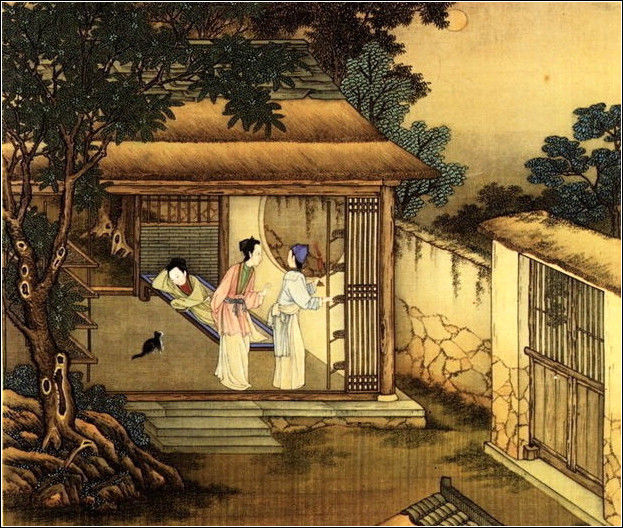 中國24節(jié)氣古畫圖，超美國畫插畫欣賞