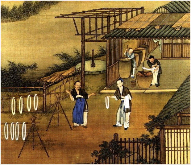 中國24節(jié)氣古畫圖，超美國畫插畫欣賞