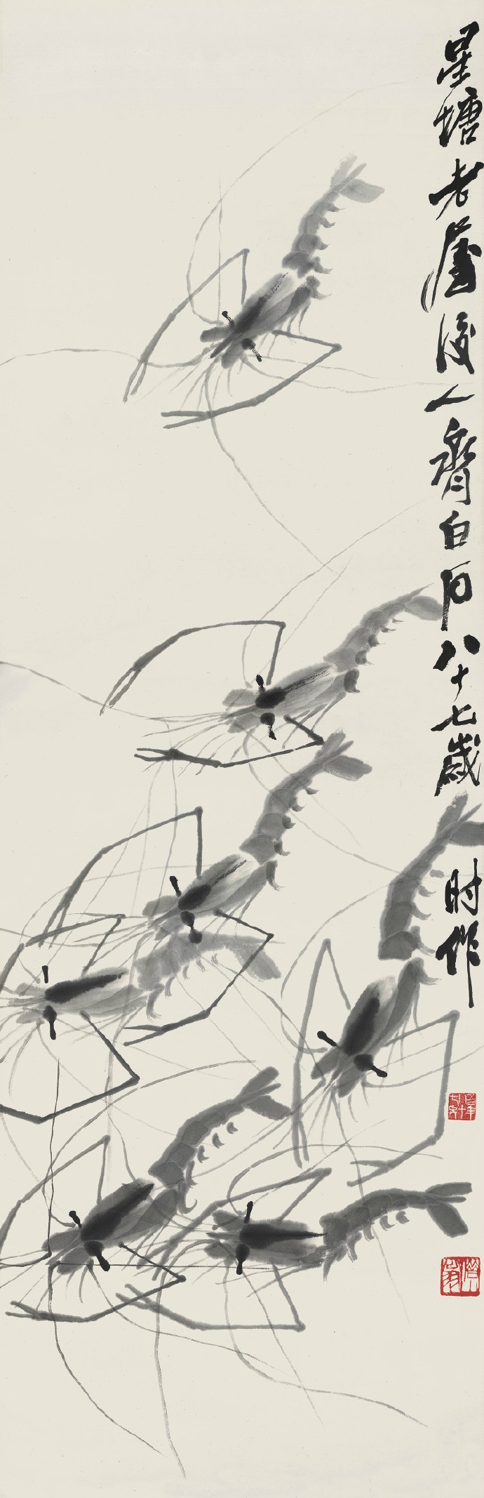 齊白石作品集合（90張），齊白石國(guó)畫作品欣賞