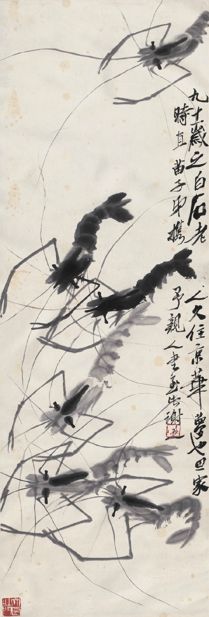 齊白石作品集合（90張），齊白石國畫作品欣賞