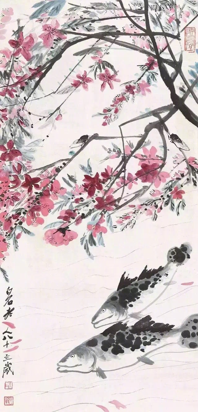 齊白石作品集合（90張），齊白石國畫作品欣賞