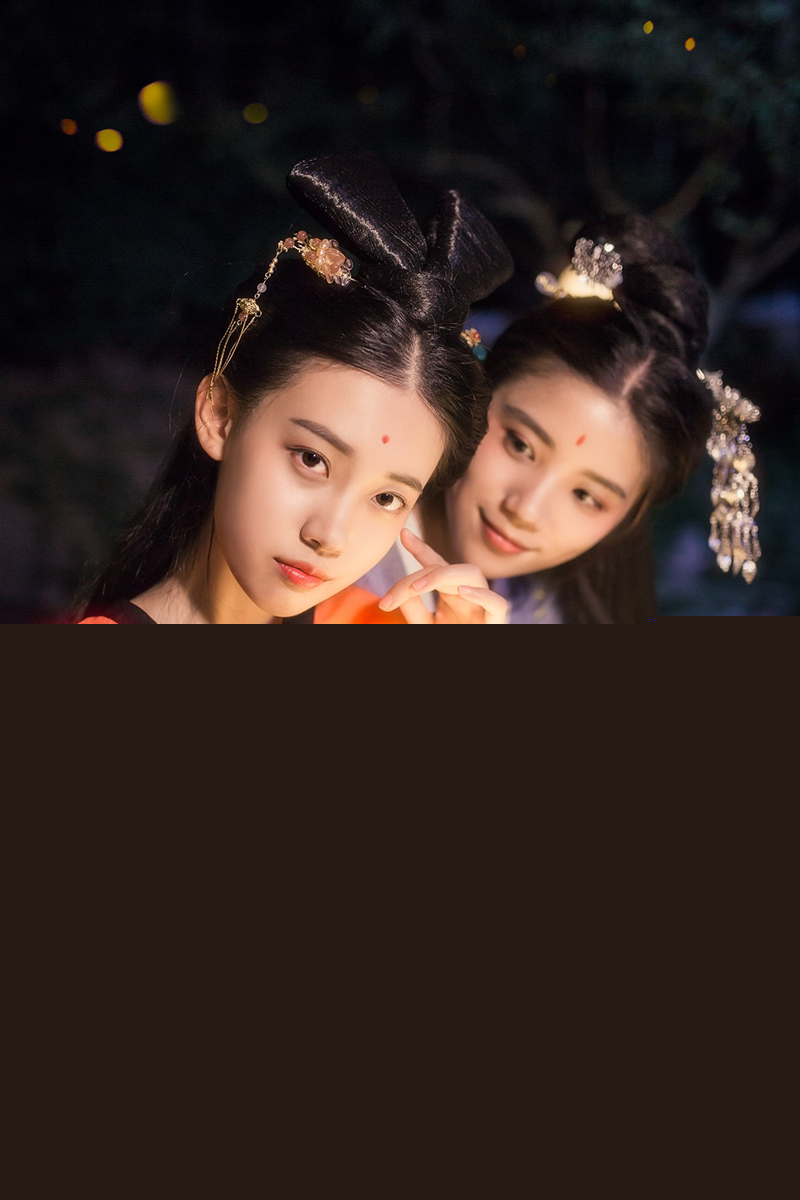 相知相伴女子古裝人物攝影