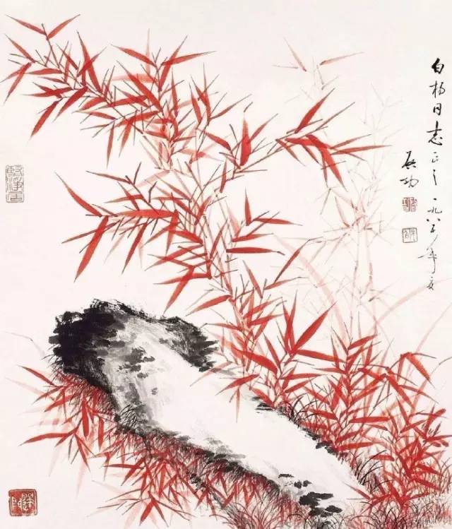 國畫竹子：竹語竹畫君子當如竹！