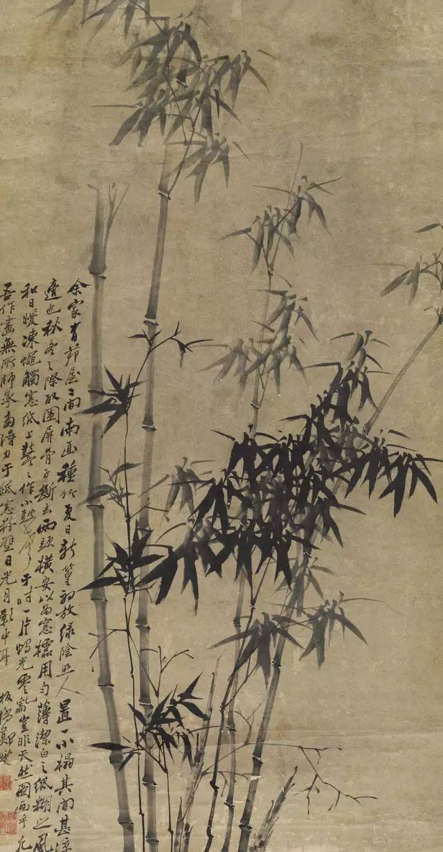 國畫竹子：竹語竹畫君子當如竹！
